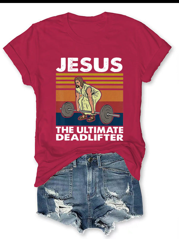 JESUS Printed T-shirt