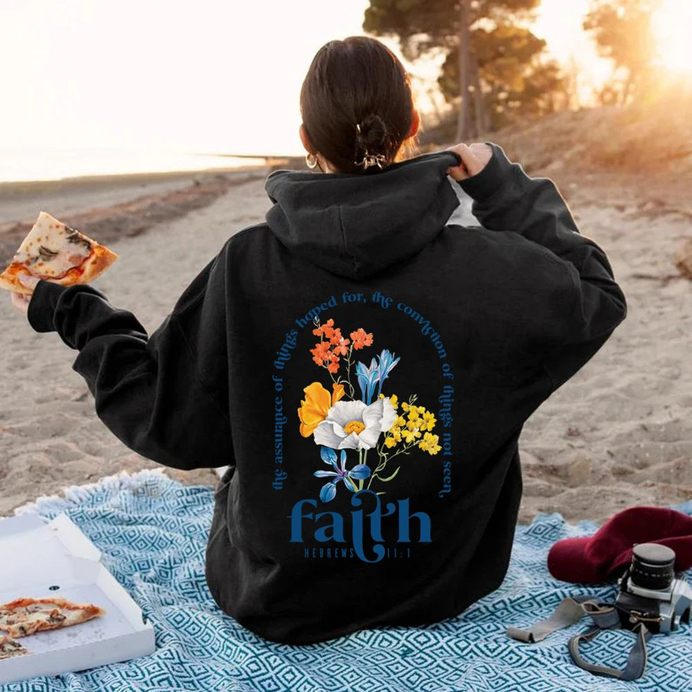 Aesthetic Christian Hoodies Bible Verse Hoodie