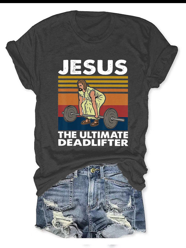 JESUS Printed T-shirt