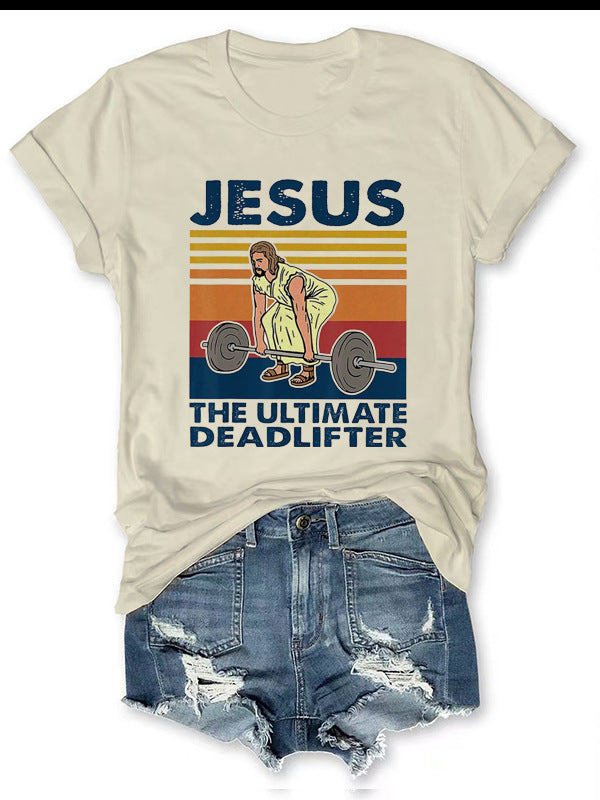 JESUS Printed T-shirt