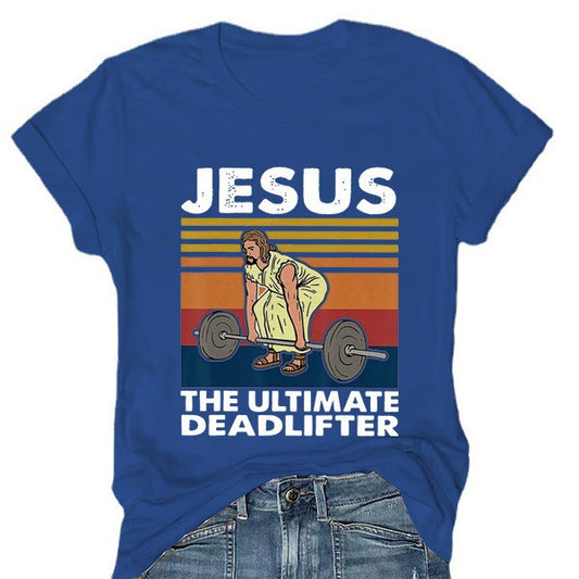 JESUS Printed T-shirt