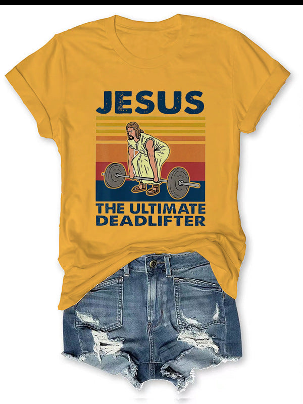 JESUS Printed T-shirt