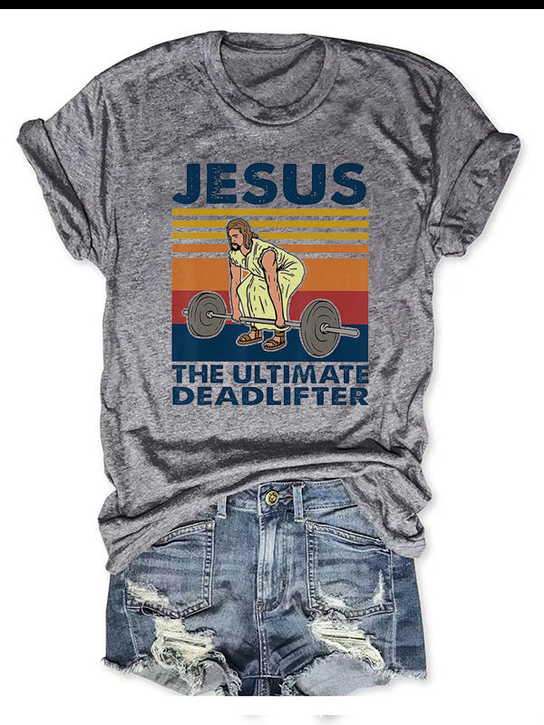 JESUS Printed T-shirt