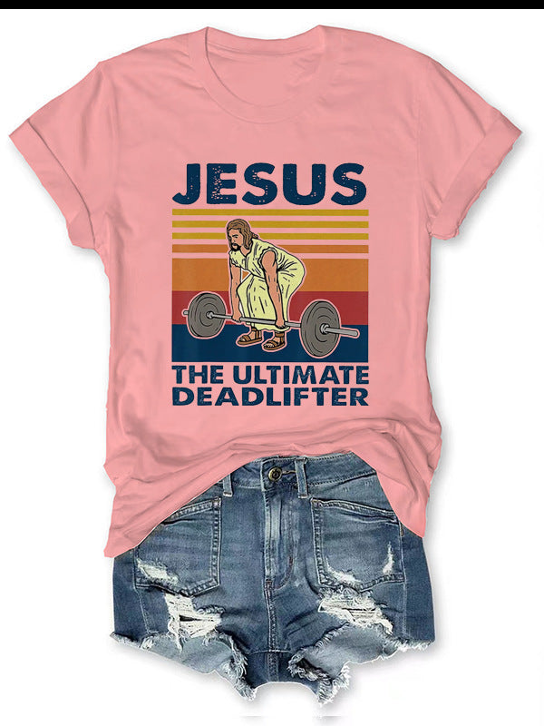 JESUS Printed T-shirt