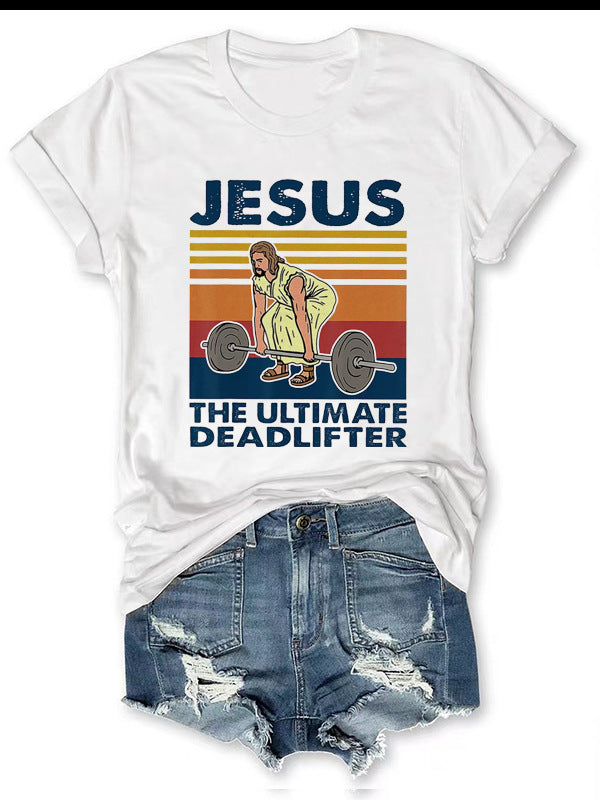 JESUS Printed T-shirt