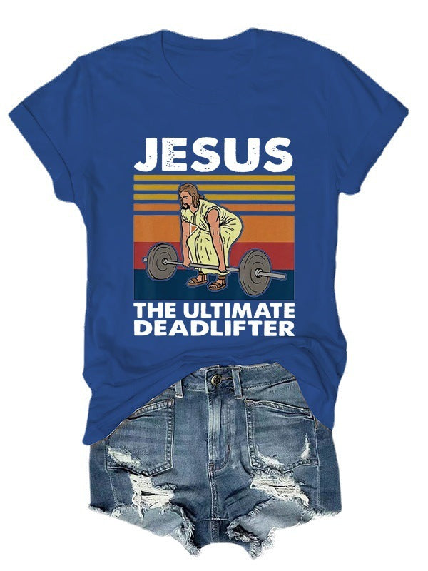 JESUS Printed T-shirt